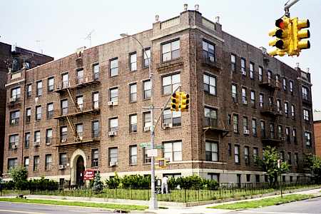 The Kew Brevoort Apartments on Metropolitan Avenue and Brevoort Street in Kew Gardens, NY.