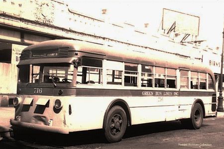 The Q-21 Bus at the Boardwalk in Rockaway (1938)