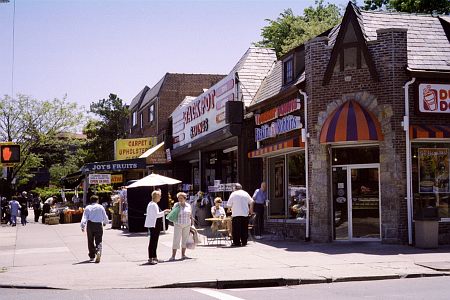 Metropolitan Avenue at 116th Street in Kew Gardens, NY.