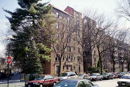 The Eton Hall Apartments on 118th Street at Metropolitan Avenue stand on property that was once part of the estate of Alrick Man, the founder of Kew Gardens, NY