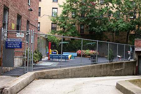 The Roger Williams Playground in Kew Gardens, NY.