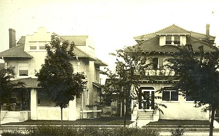 The south side of Beverly Road between Lefferts Boulevard and Brevoort Street in Kew Gardens, NY, c. 1920.