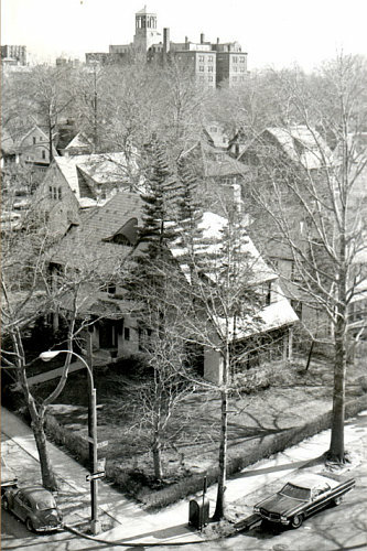 View from 41 Kew Gardens Road (late 1960's).