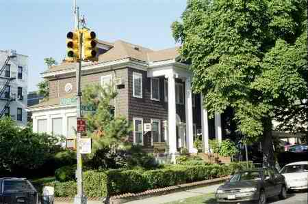 Abingdon Road at Lefferts Boulevard in Kew Gardens, NY.