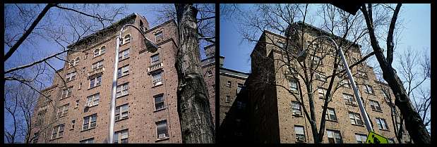 The Mowbray Apartments as seen from across Austin Street.