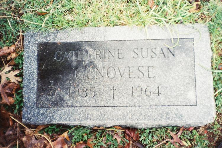 The grave of Kitty Genovese.