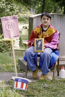 Peter Conklin as portrayed by a student from the Immaculate Conception School of Jamaica Estates, NY.
