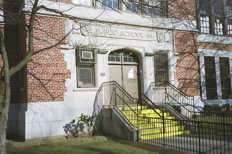 P.S. 99 on Kew Gardens Road in Kew Gardens, NY c. 1924.