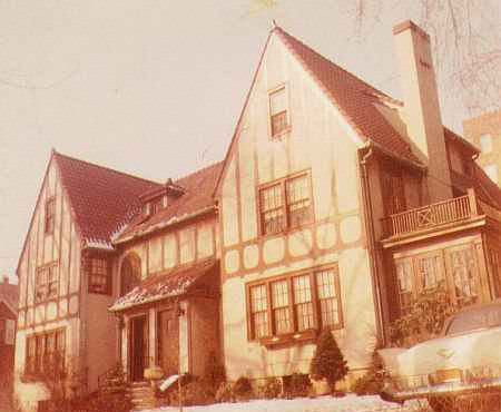 The Lento House on 84th Avenue west of 117th Street in Kew Gardens, NY.