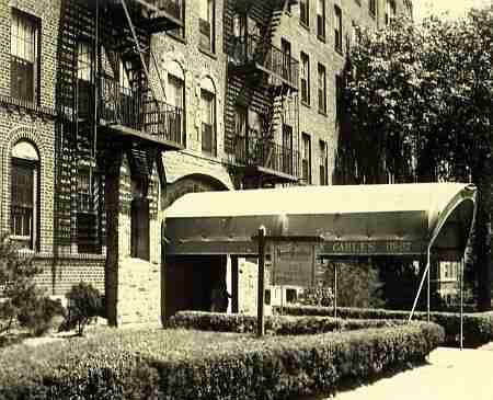 The Kew Gables Apartments on Metropolitan Avenue between Brevoort Street and Lefferts Boulevard, Kew Gardens, NY, 1940.