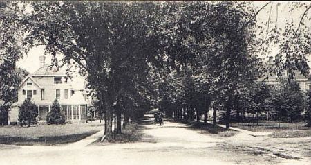 Looking north on Church (118th) Street in Richmond Hill, NY.