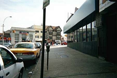 Looking east on Grenfell Street toward Lefferts Boulevard in Kew Gardens, NY.