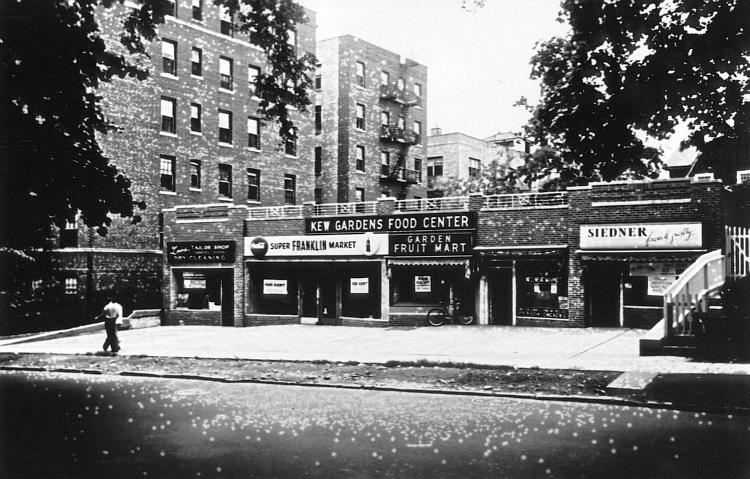 The west side of Lefferts Boulevard between Metropolitan Avenue and Abingdon Road in Kew Gardens, NY.