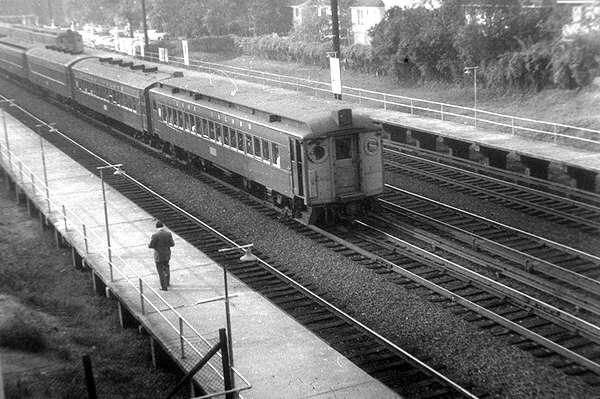 The Kew Gardens, NY Long Island Railroad Station.