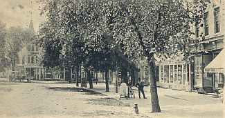 Park Street looking south toward Myrtle Avenue..