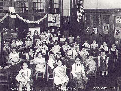 P.S. 99 Kindergarten 1948.