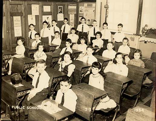 P.S. 99 Grade 3-3 (1954).