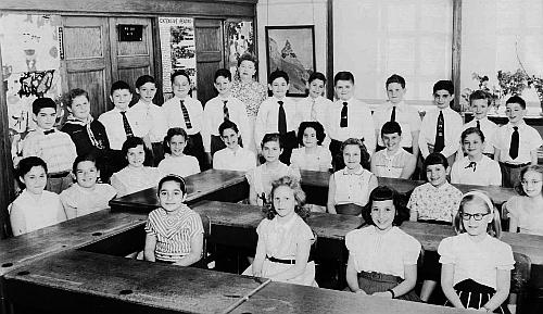 P.S. 99 Grade 4-3 (1956).