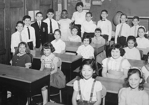 P.S. 99 Grade 3-3 (1960).