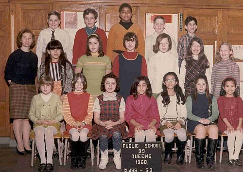 P.S. 99 Grade 5-3 (1968).