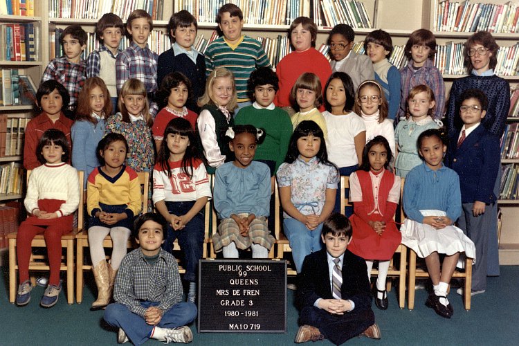 P.S. 99 Grade 3 (1981).